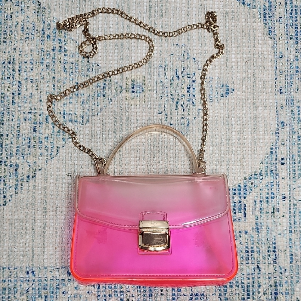 Pink Jelly Ombre Handbag